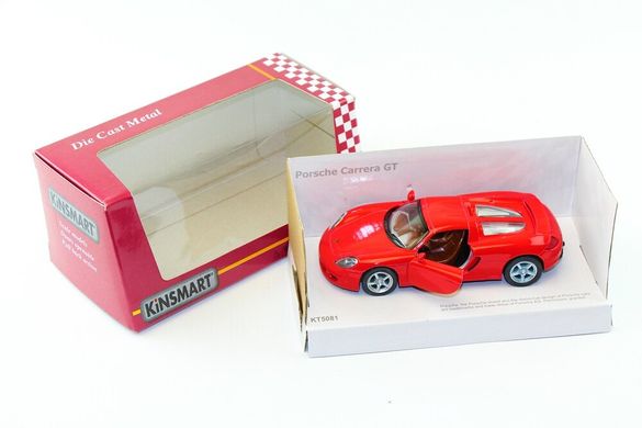 KINSMART Мет. машина "Porsche Carrera GT"
