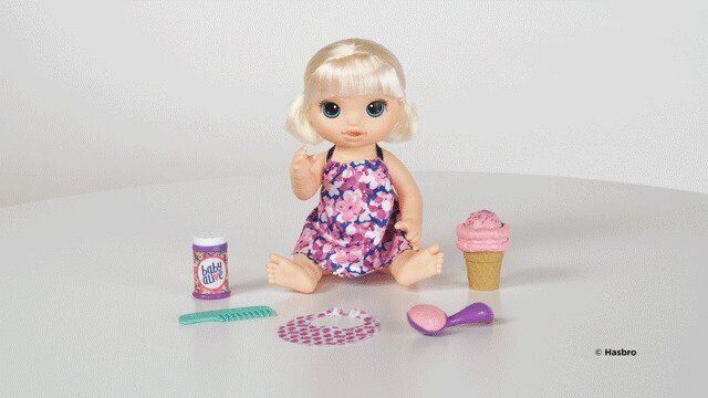 Кукла Hasbro Baby Alive "Малышка с мороженным" (С1090)